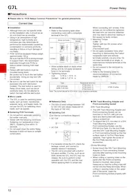 G7L-2A-TUB-80-CB AC24 Datasheet Page 12