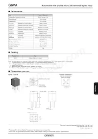 G8VA-1A4-TR-01-DC12 Datasheet Page 2