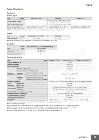 G9SA-321-T15 AC100-240 Datasheet Pagina 3