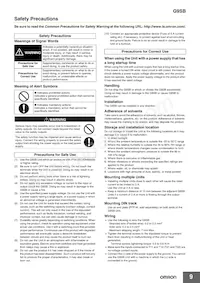 G9SB-2002-A Datasheet Pagina 9