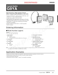 G9YAT-12S-45-D DC24 Datasheet Cover