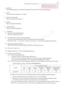 GP2Y1023AU0F Datasheet Page 3