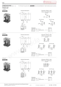 HC4ED-PL-DC6V Datasheet Pagina 12