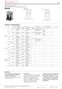 HC4ED-PL-DC6V Datasheet Pagina 17
