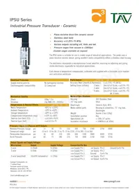 IPSU-G4003-6數據表 封面