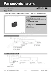 JW2SN-DC60V Datasheet Copertura