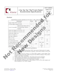 KX003-1077 Datasheet Page 6