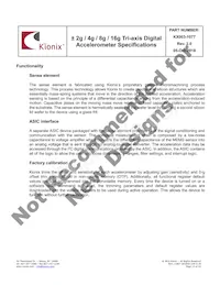 KX003-1077 Datasheet Page 12
