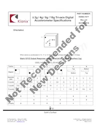 KX003-1077 Datasheet Pagina 15