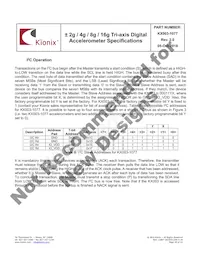 KX003-1077 Datasheet Pagina 20