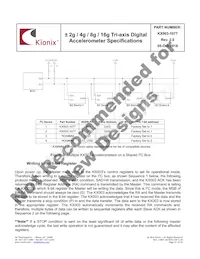 KX003-1077 Datasheet Page 21