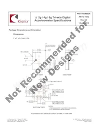 KX112-1042-SR Datasheet Page 14