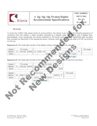 KX112-1042-SR Datasheet Page 22