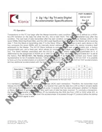 KX122-1037 Datasheet Pagina 18