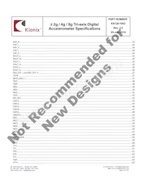KX126-1063 Datasheet Page 3