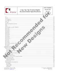 KX126-1063 Datasheet Pagina 4