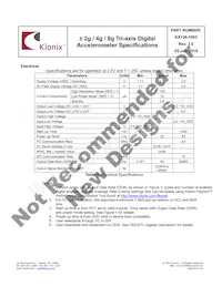 KX126-1063 Datasheet Page 8