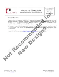 KX126-1063 Datasheet Page 10