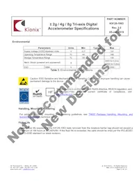 KX126-1063 Datasheet Page 11