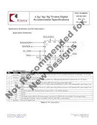 KX126-1063數據表 頁面 14