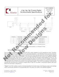 KX126-1063 Datenblatt Seite 20