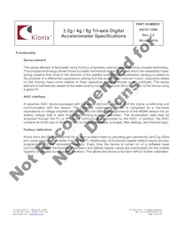 KX127-1068 Datasheet Pagina 13