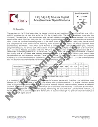 KX127-1068 Datasheet Pagina 19