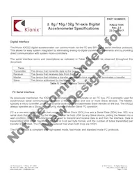 KX222-1054-SR Datasheet Page 17