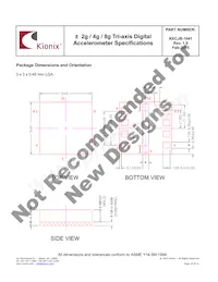 KXCJB-1041-SR Datasheet Pagina 10
