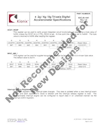 KXCJB-1041-SR Datasheet Page 21