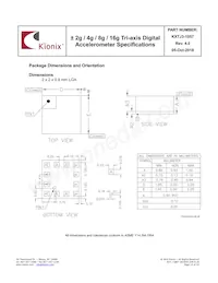 KXTJ3-1057 Datasheet Page 14