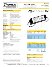 LED30W-12-C2500 Datasheet Cover