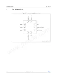 LPS22HDTR Datasheet Page 8