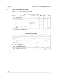LPS22HDTR Datasheet Page 11