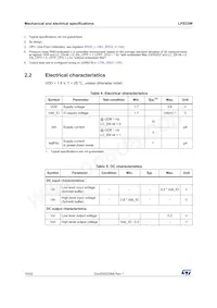 LPS33WTR Datasheet Page 10