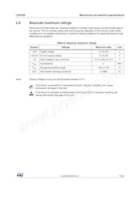 LPS33WTR Datasheet Page 13