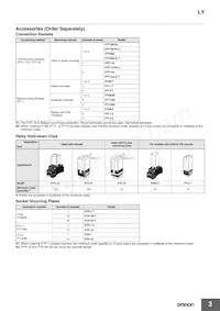 LY4N-AC50 Datasheet Page 3