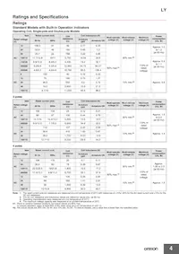 LY4N-AC50 Datasheet Page 4