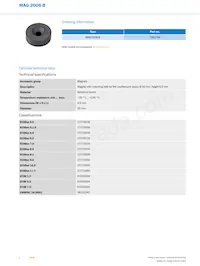 MAG-2006-B Datasheet Page 2