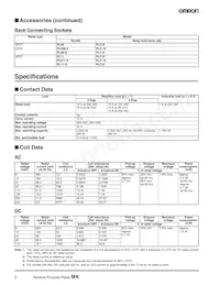 MK3PN-5-S-DC6 Datasheet Page 2