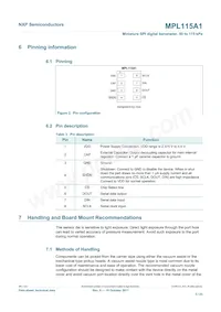MPL115A1T2 Datasheet Page 3