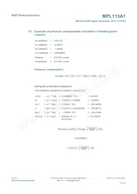 MPL115A1T2 Datasheet Page 13