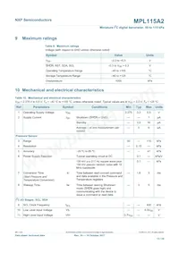 MPL115A2T2 Datasheet Pagina 13