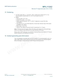 MPL115A2T2 Datasheet Page 18