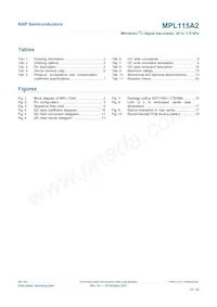 MPL115A2T2 Datasheet Pagina 23