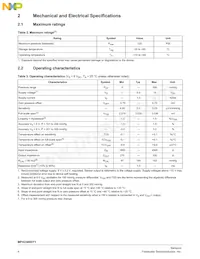 MPX2301DT1 Datasheet Page 4