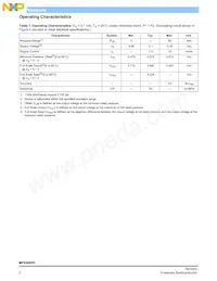 MPX4080D Datasheet Page 2