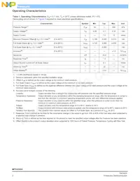 MPX4200A Datasheet Pagina 2