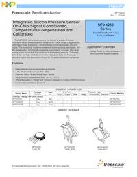 MPX4250GP Datasheet Cover