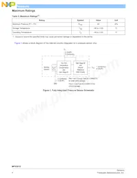 MPX5010DP1 Datasheet Page 4